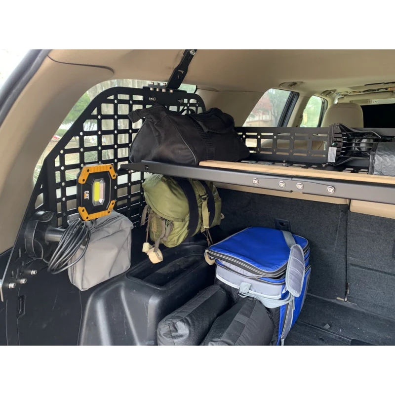 Rago Fabrication 2010-2022 5th Gen Toyota 4Runner Molle Storage Panel Shelf Model R1019T4RURCS - Image 3