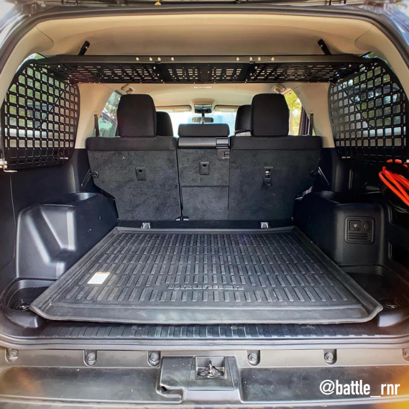 Rago Fabrication 2010-2022 5th Gen Toyota 4Runner Molle Storage Panel Shelf Model R1019T4RURCS - Image 4