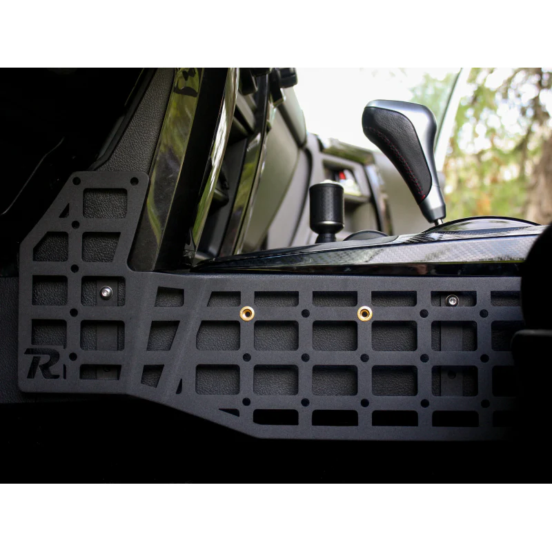 Rago Fabrication 2010-2023 5th Gen Toyota 4Runner Center Console Molle Storage Panel Model R1019T4RUNCCMP-P - Image 11