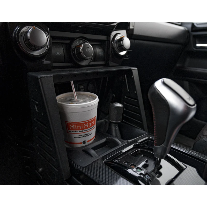 Rago Fabrication 2010-2023 5th Gen Toyota 4Runner Center Console Molle Storage Panel Model R1019T4RUNCCMP-P - Image 8