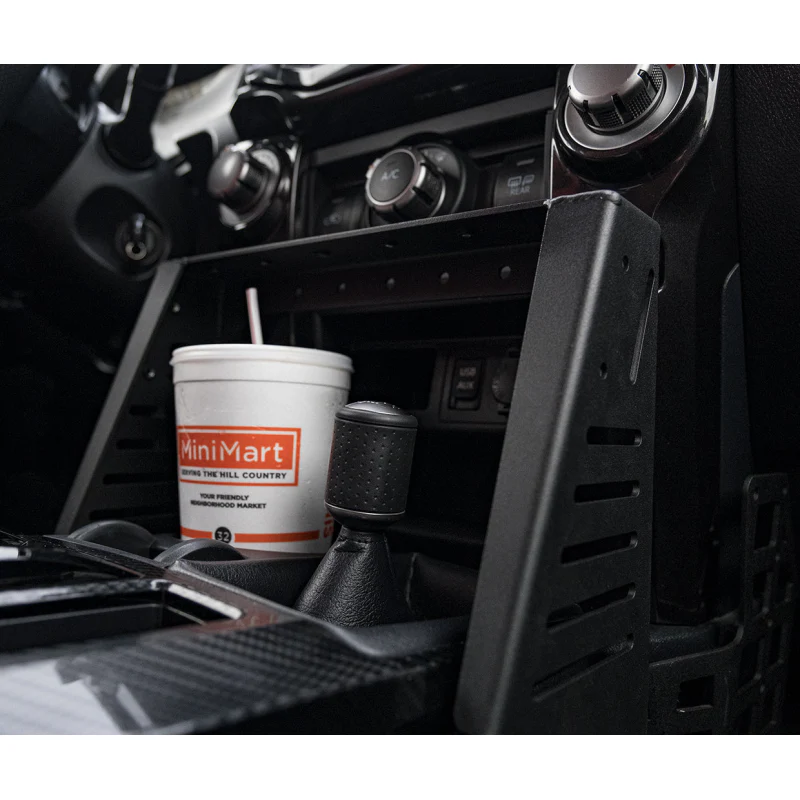 Rago Fabrication 2010-2023 5th Gen Toyota 4Runner Center Console Molle Storage Panel Model R1019T4RUNCCMP-P - Image 9