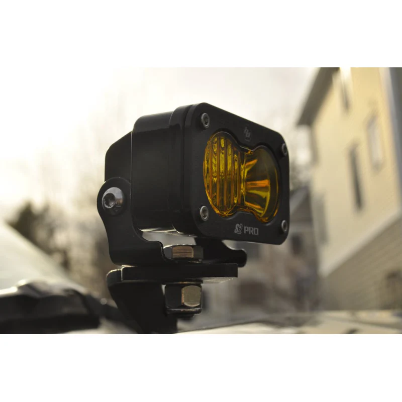 Rago Fabrication 2010-2023 5th Gen Toyota 4Runner Low Profile Ditch Light Mounts Model R1000T4RUDIT-LP - Image 3