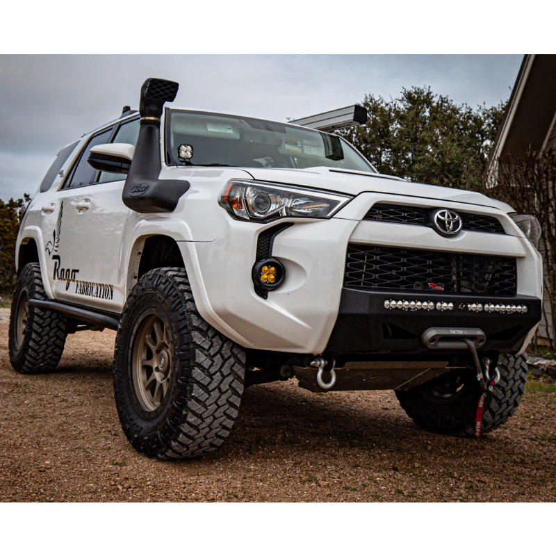 Rago Fabrication 2010-2023 5th Gen Toyota 4Runner Low Profile Ditch Light Mounts Model R1000T4RUDIT-LP - Image 4