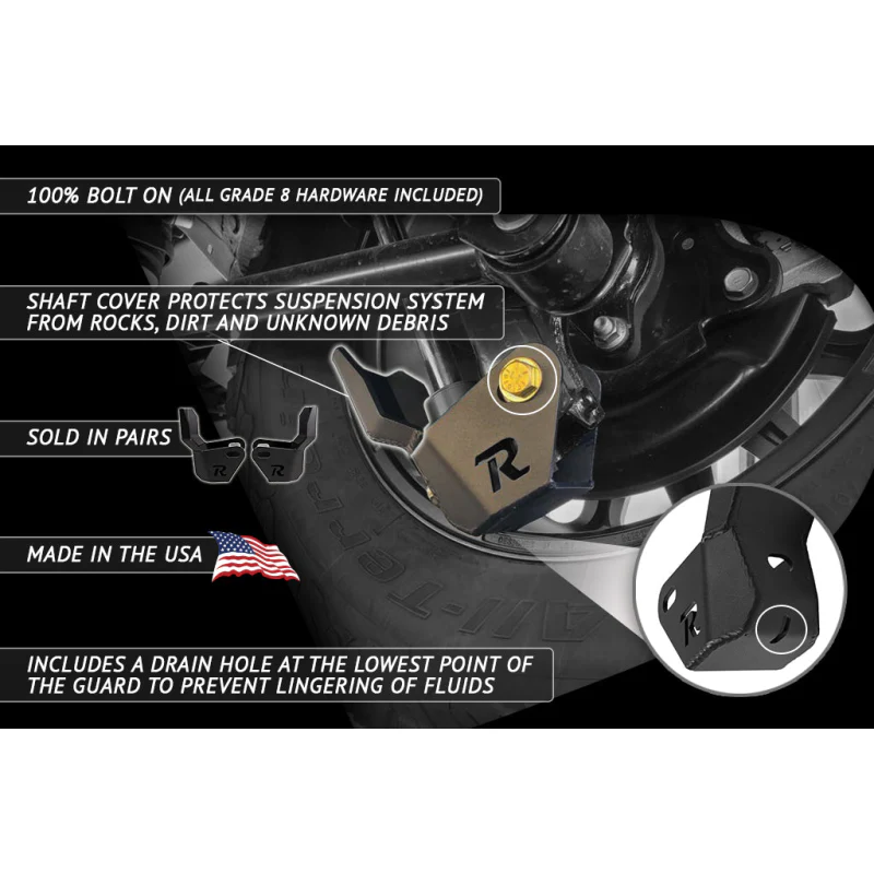 Rago Fabrication 2010-2023 5th Gen Toyota 4Runner Lower Shock Guard Model R1019T4RURSG - Image 8