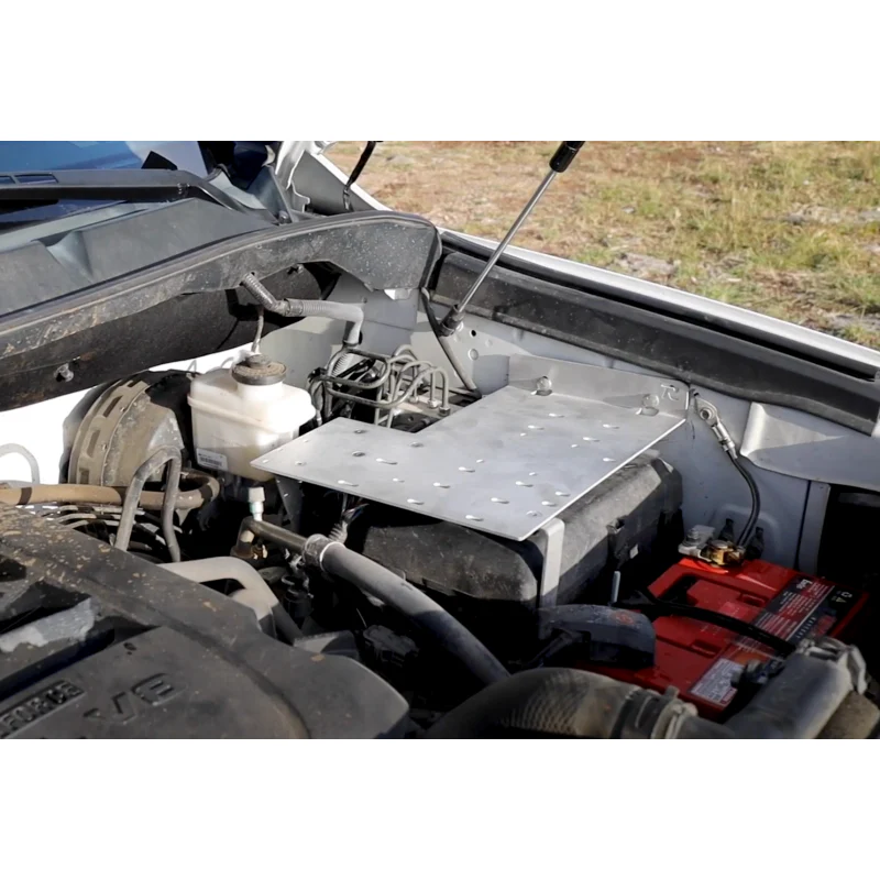 Rago Fabrication 2014-2021 3rd Gen Tundra Air Compressor Mount Model R1619TTUNARB - Image 3