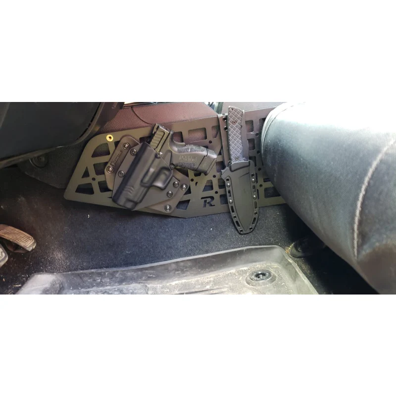 Rago Fabrication 2014-2021 3rd Gen Tundra Center Console Molle Storage Panel Organizer Model R1419TTUNCC - Image 3