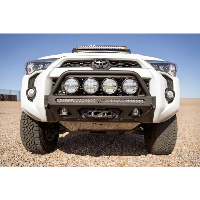 Rago Fabrication 2014-2024 Toyota 4Runner Center Mount Winch Front Bumper with Top Hoop Model F6604030801NA - Image 2
