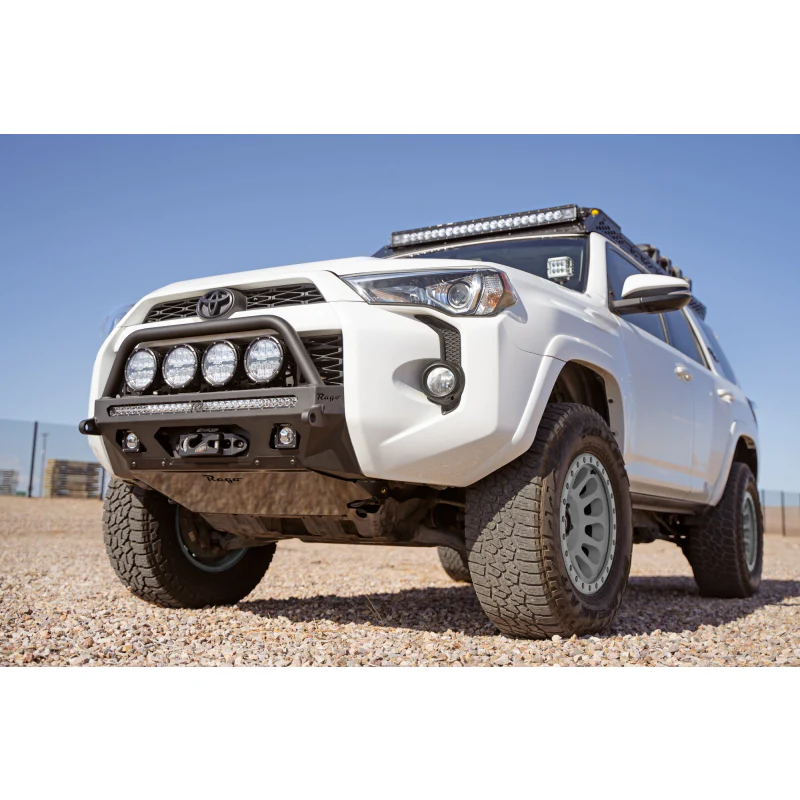 Rago Fabrication 2014-2024 Toyota 4Runner Center Mount Winch Front Bumper with Top Hoop Model F6604030801NA - Image 3