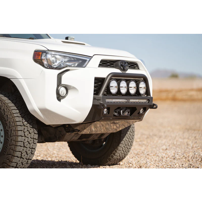 Rago Fabrication 2014-2024 Toyota 4Runner Center Mount Winch Front Bumper with Top Hoop Model F6604030801NA - Image 6