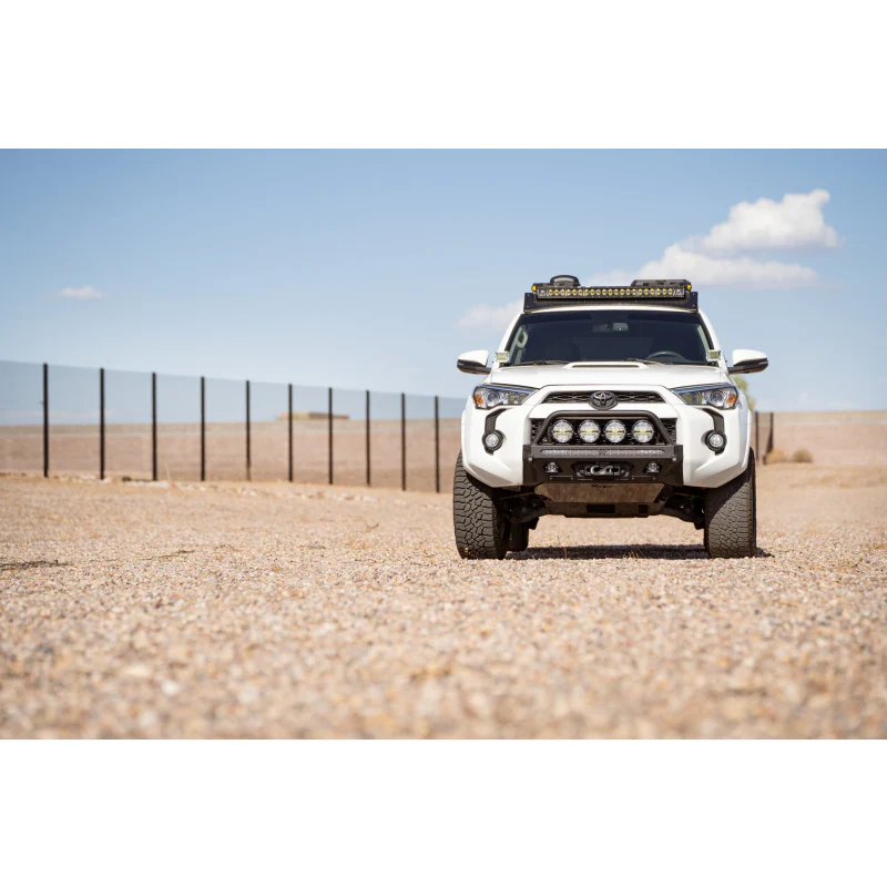 Rago Fabrication 2014-2024 Toyota 4Runner Center Mount Winch Front Bumper with Top Hoop Model F6604030801NA - Image 7