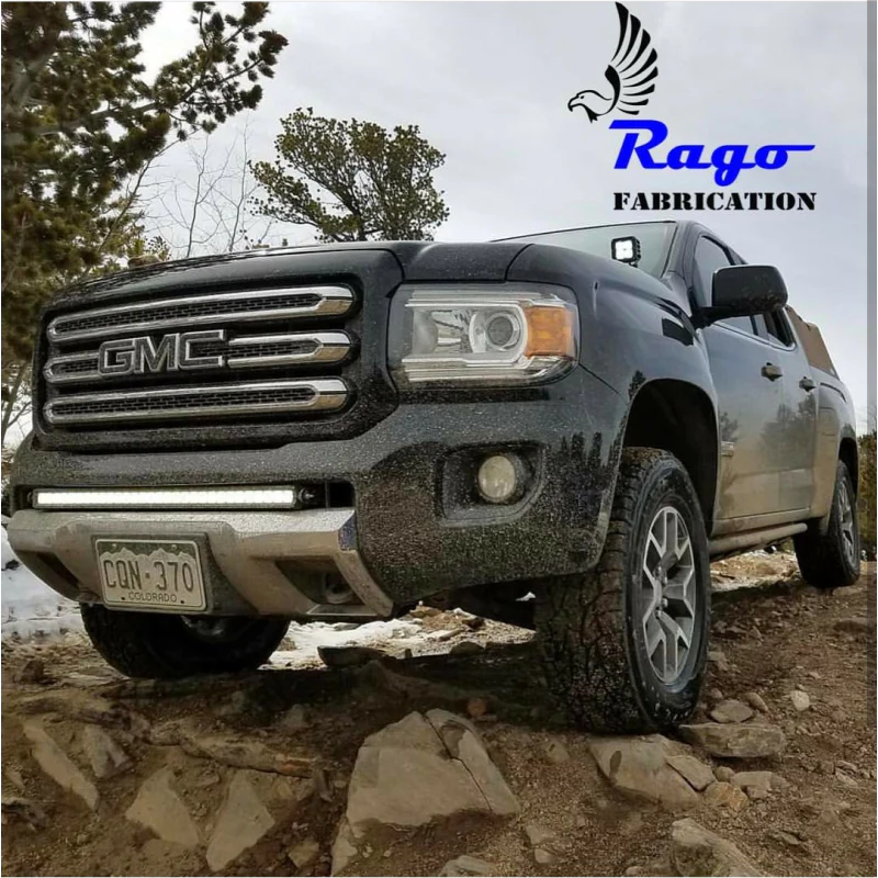 Rago Fabrication 2015-2022 Chevy Colorado/GMC Canyon Low Pro Ditch Light Mounts Model R1500CCOLDIT - Image 5