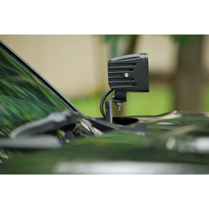 Rago Fabrication 2016-2023 3rd Gen Toyota Tacoma Low Pro Ditch Light Mounts Model R1600TTACDIT-LP - Image 6