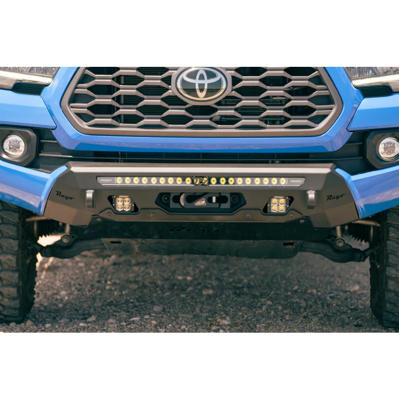 Rago Fabrication 2016-2023 Toyota Tacoma Center Mount Winch Front Bumper Model F6803622001NA - Image 11