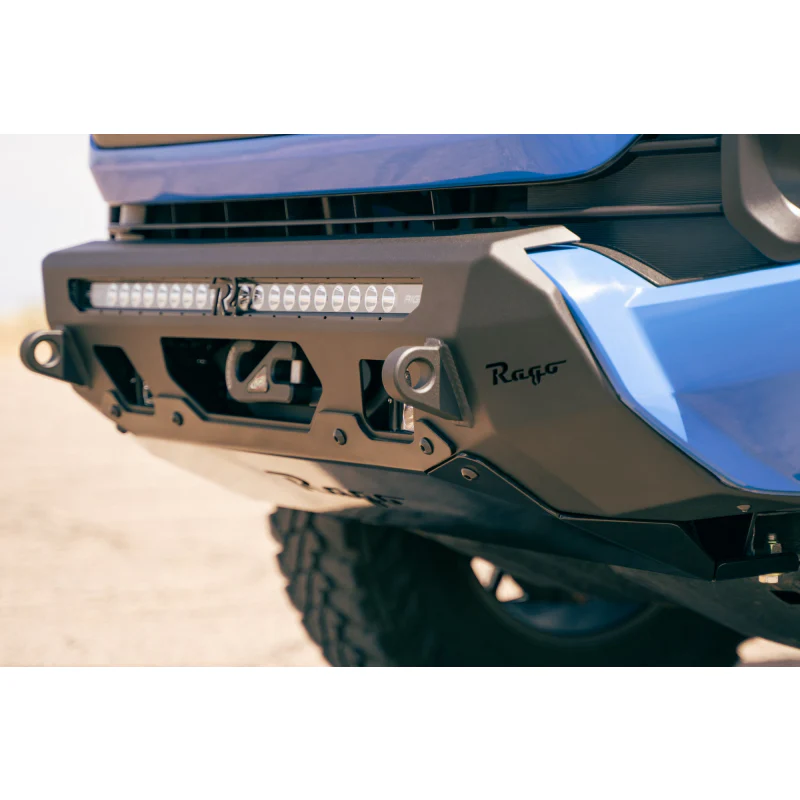Rago Fabrication 2016-2023 Toyota Tacoma Center Mount Winch Front Bumper Model F6803622001NA - Image 4
