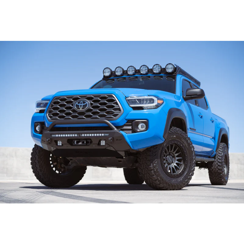 Rago Fabrication 2016-2023 Toyota Tacoma Center Mount Winch Front Bumper w/ Top Hoop Model F6804022001NA - Image 3