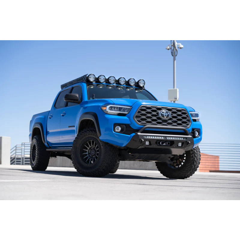 Rago Fabrication 2016-2023 Toyota Tacoma Center Mount Winch Front Bumper w/ Top Hoop Model F6804022001NA - Image 4
