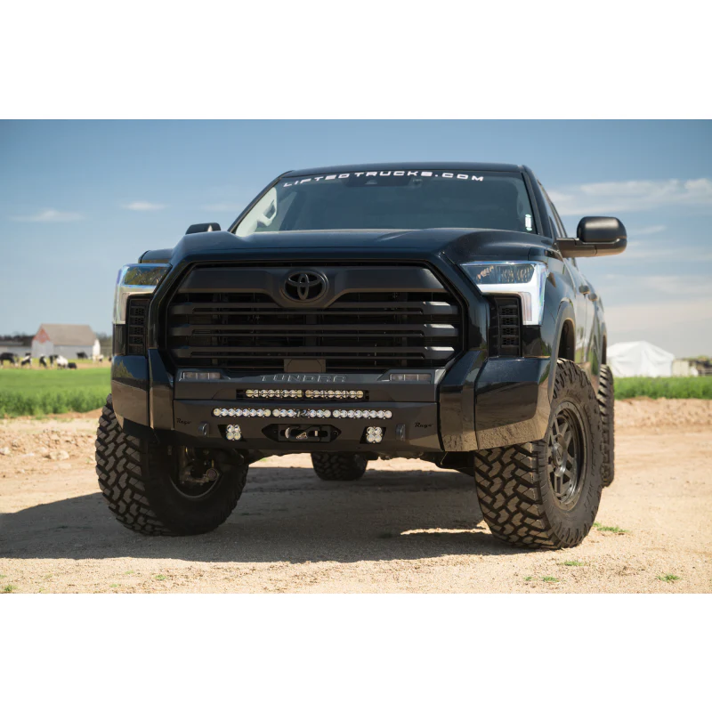Rago Fabrication 2022-2025 Toyota Tundra Center Mount Winch Front Bumper Model F7603622001NA - Image 2