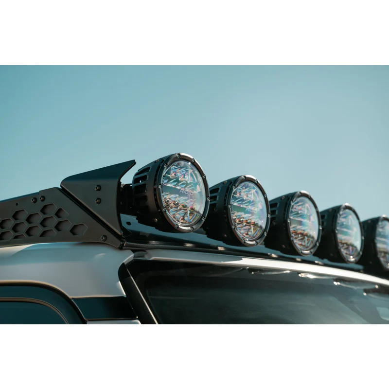Rago Fabrication 2024 Toyota Land Cruiser 6" Rigid Round Light Mount for Rago Roof Rack Model AC770660103 - Image 6