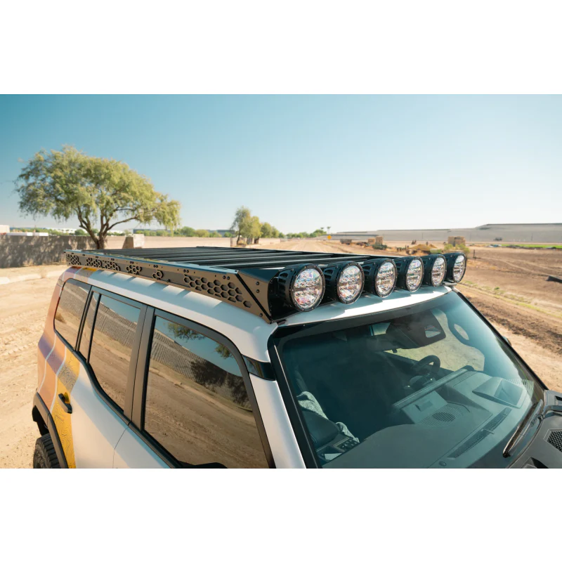 Rago Fabrication 2024 Toyota Land Cruiser 6" Rigid Round Light Mount for Rago Roof Rack Model AC770660103 - Image 8
