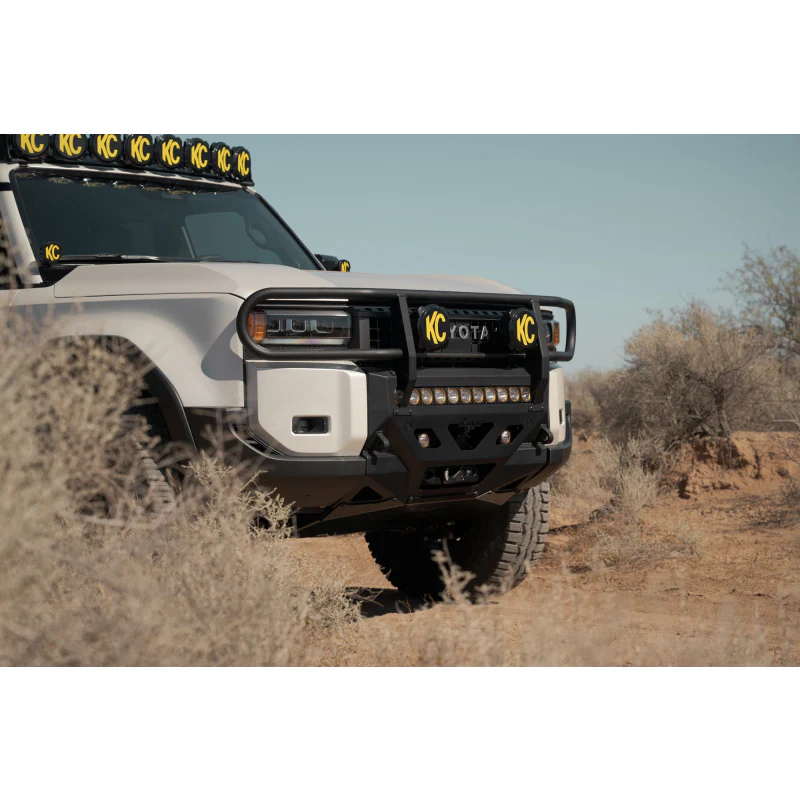 Rago Fabrication 2024-2025 Toyota Land Cruiser Brush Guard for Center Mount Front Bumper Model AC7707101NA - Image 7