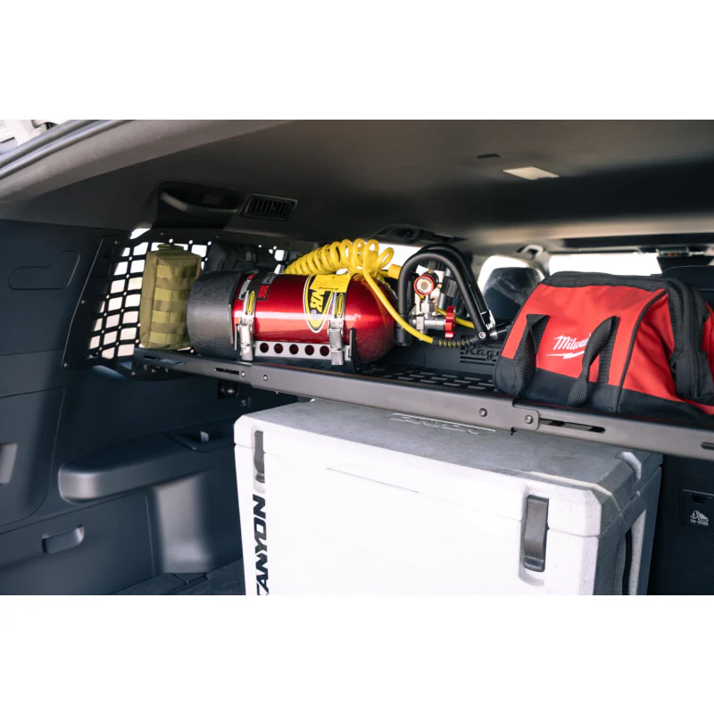 Rago Fabrication 2024 Toyota Land Cruiser Molle Panel Storage Shelf Model AC7703001NA - Image 15