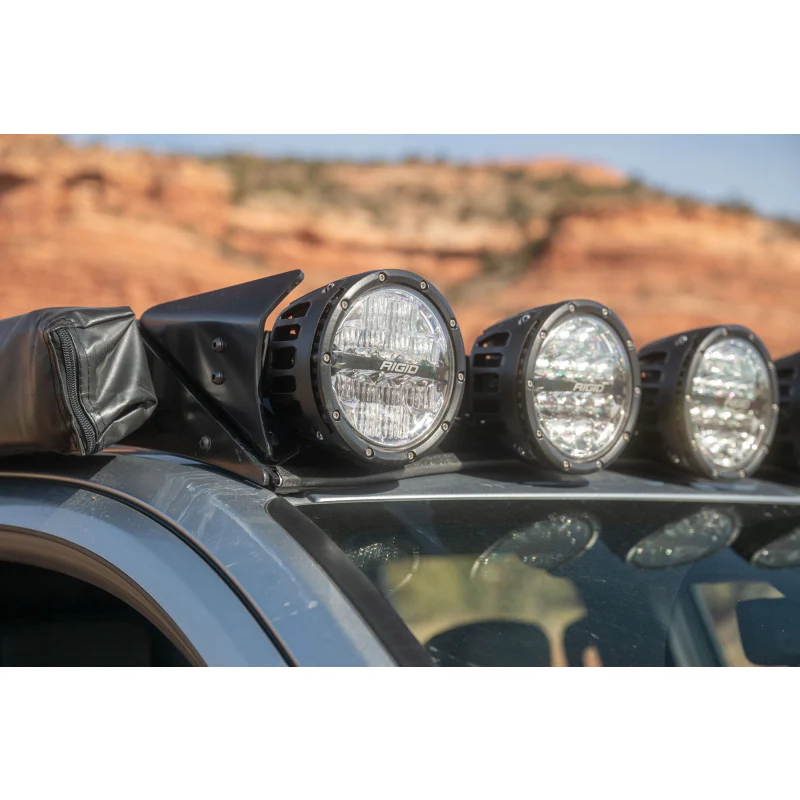 Rago Fabrication 2024+ Toyota Tacoma Roof Rack Rigid Industries Round Light Mount Model AC6706601NA - Image 10