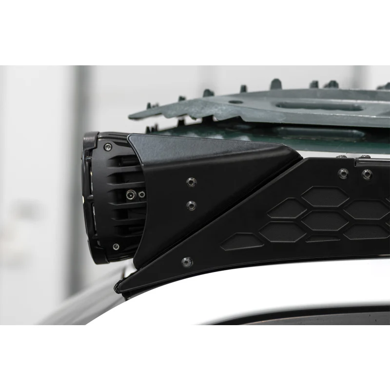 Rago Fabrication 2024+ Toyota Tacoma Roof Rack Rigid Industries Round Light Mount Model AC6706601NA - Image 12