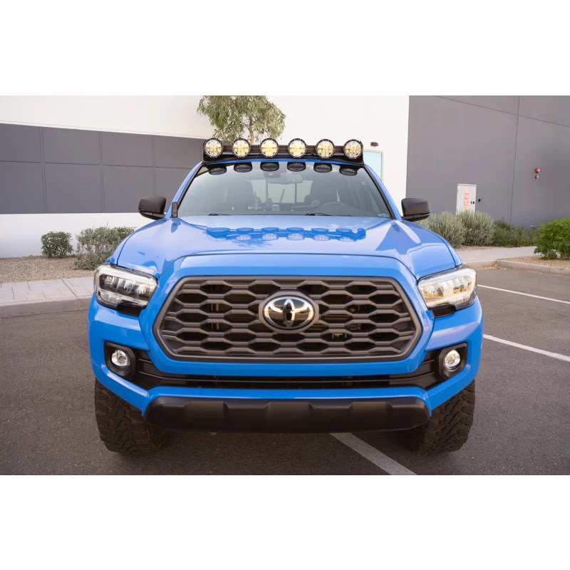 Rago Fabrication 2024+ Toyota Tacoma Roof Rack Rigid Industries Round Light Mount Model AC6706601NA - Image 3