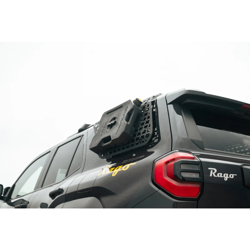 Rago Fabrication 2025+ Toyota 4Runner Exterior Molle Storage Panels for Factory Roof Rails - Driver Side Model AC7109301NA - Image 6