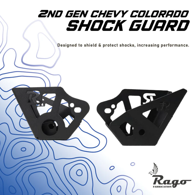 Rago Fabrication 2nd Gen Chevy Colorado Shock Guard Model R1219CHCOLSG-ASM - Image 6