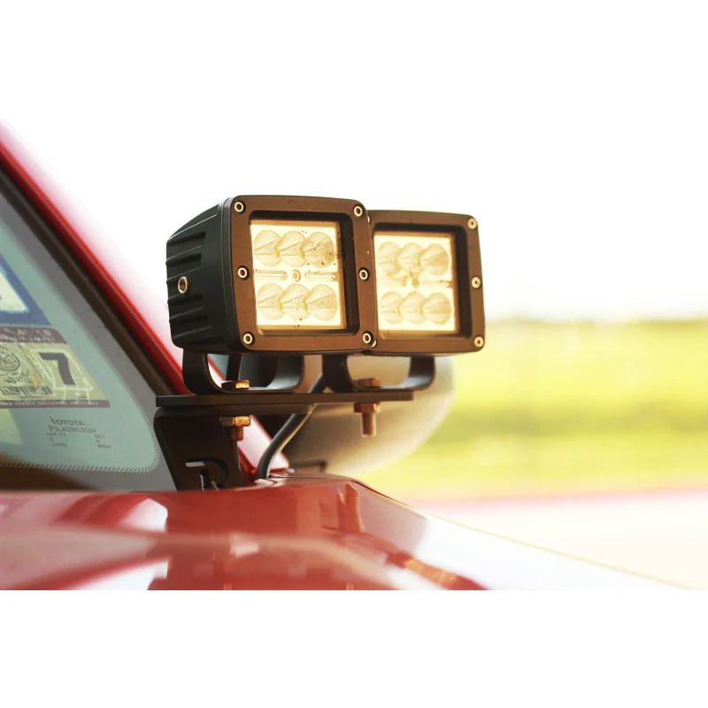 Rago Fabrication Ditch Light Bracket Extensions - Pair Model RACCDITEXT - Image 4