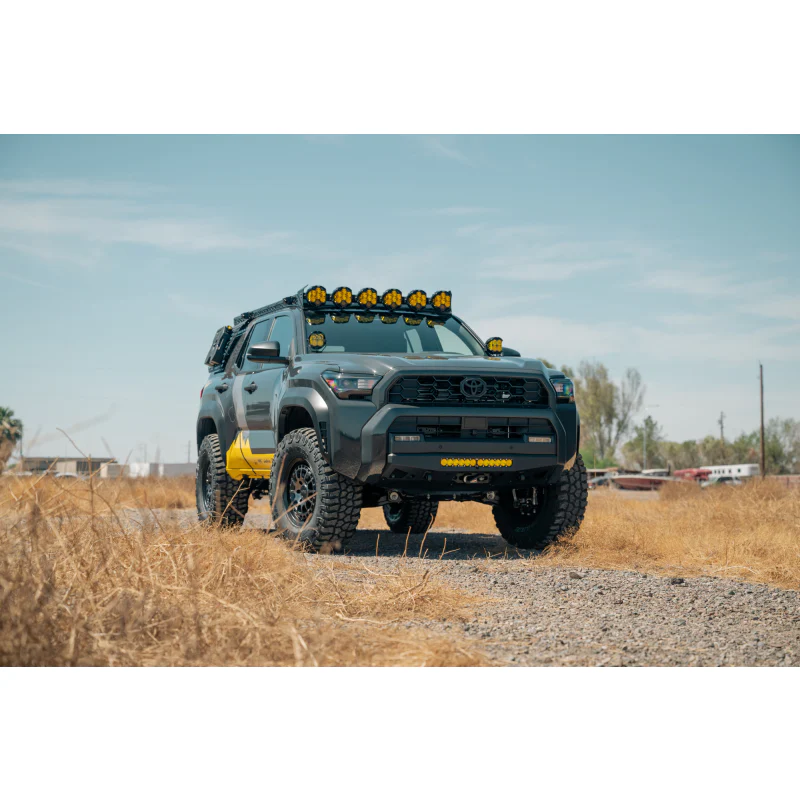 Rago Fabrication Toyota Roof Rack Baja Designs LP6 Round Light Mount Model AC710910301 - Image 10