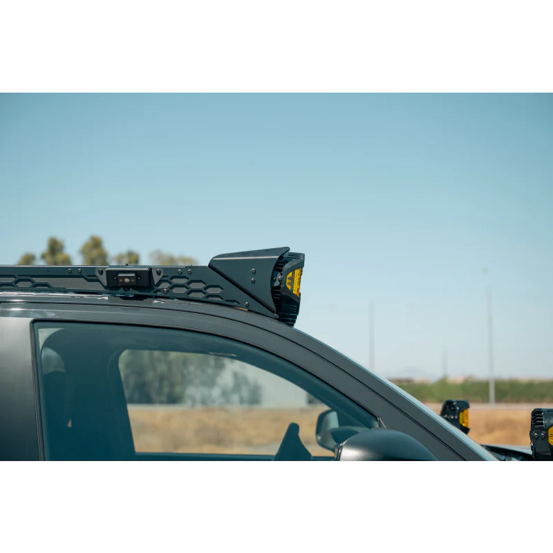 Rago Fabrication Toyota Roof Rack Baja Designs LP6 Round Light Mount Model AC710910301 - Image 11