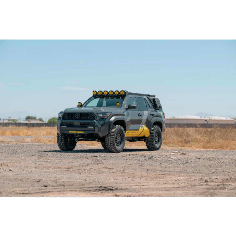 Rago Fabrication Toyota Roof Rack Baja Designs LP6 Round Light Mount Model AC710910301 - Image 2
