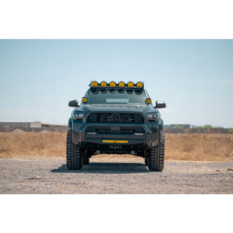 Rago Fabrication Toyota Roof Rack Baja Designs LP6 Round Light Mount Model AC710910301 - Image 3