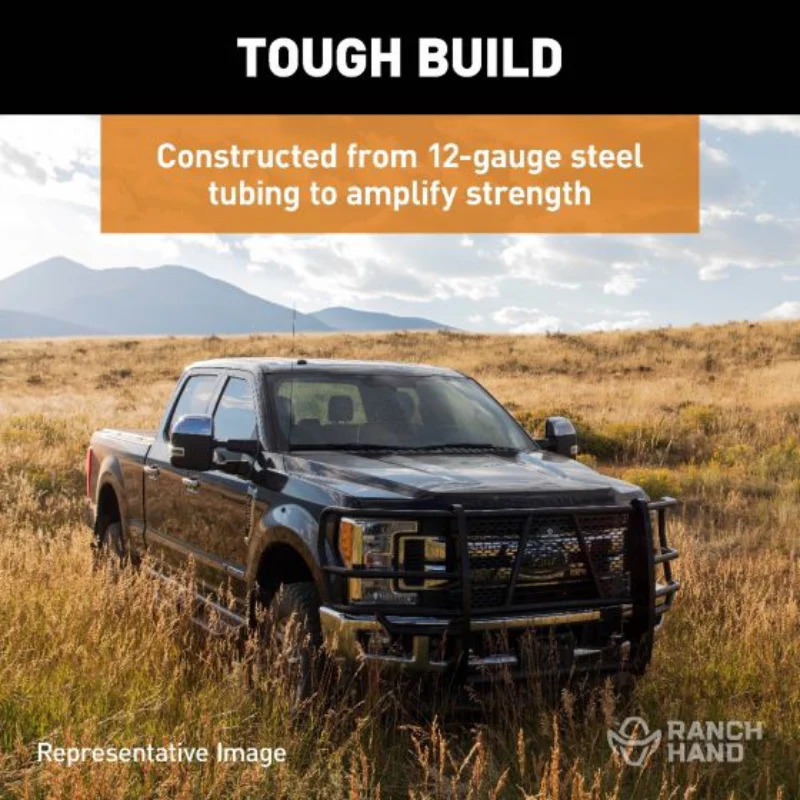 Ranch Hand Legend Grille Guard, Fits Select Ram 2500, 3500 Model GGD251BL1 - Image 4