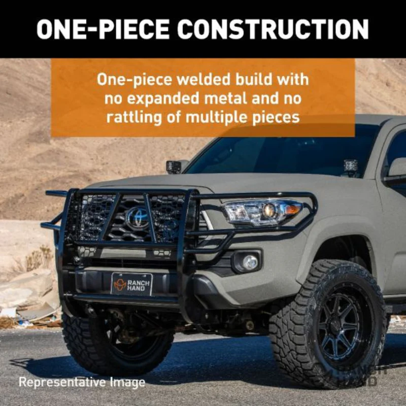 Ranch Hand Legend Grille Guard, Fits Select Ram 2500, 3500 Model GGD251BL1 - Image 5