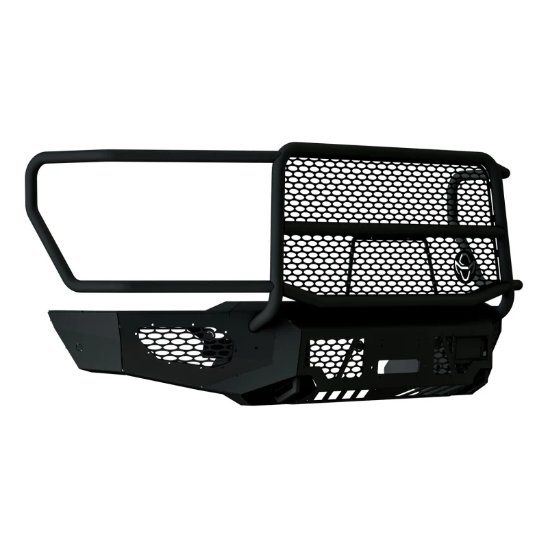 Ranch Hand Midnight Bumper W/ Grille Guard Works With Camera Model MFF24HBM1