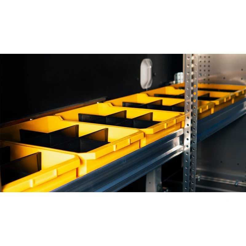 Ranger Design 10" Shelving Bin w/ Center Divider - 48 Bulk Pack Model 62-U1110x48 - Image 4