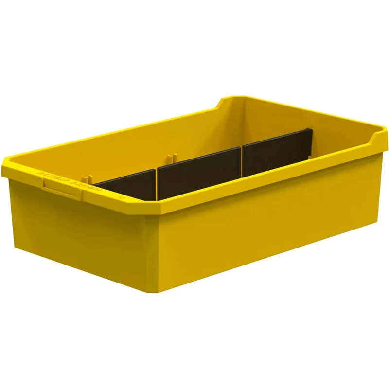 Ranger Design 18" Shelving Bin w/ Center Divider - 48 Bulk Pack Model 62-U1118x48