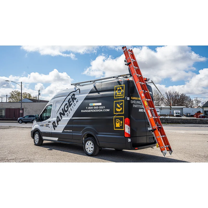 Ranger Design Access Stow Rack - Double - Ford Transit 148" Wheelbase Model 1930-FTL - Image 5