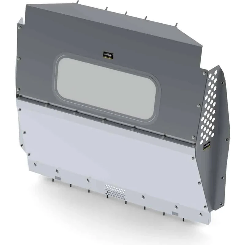 Ranger Design Aluminum Contoured Partition for RAM ProMaster City Standard Roof 122" Wheelbase - Polycarbonate Window Model 3020-PC