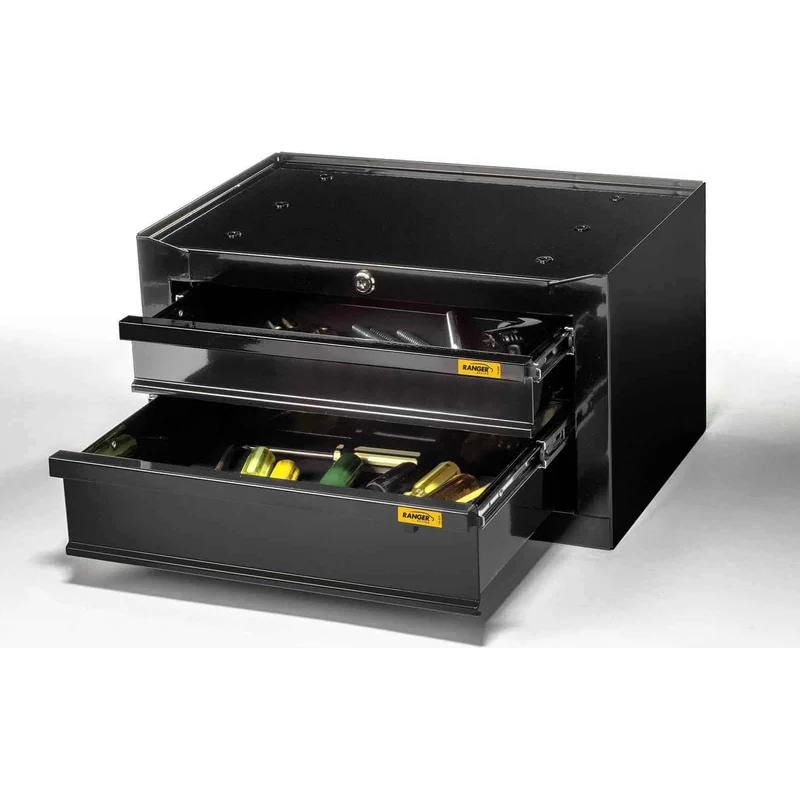 Ranger Design Compact Cargo Van Storage Cabinet 2 Drawers 12.5"x18.5"x10.5" Model X50-B - Image 3