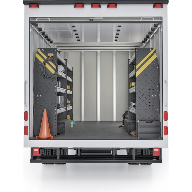 Ranger Design Contractor Van Shelving Package for 14' Box Truck - Enclosed Trailer Model BTL-10 - Image 2