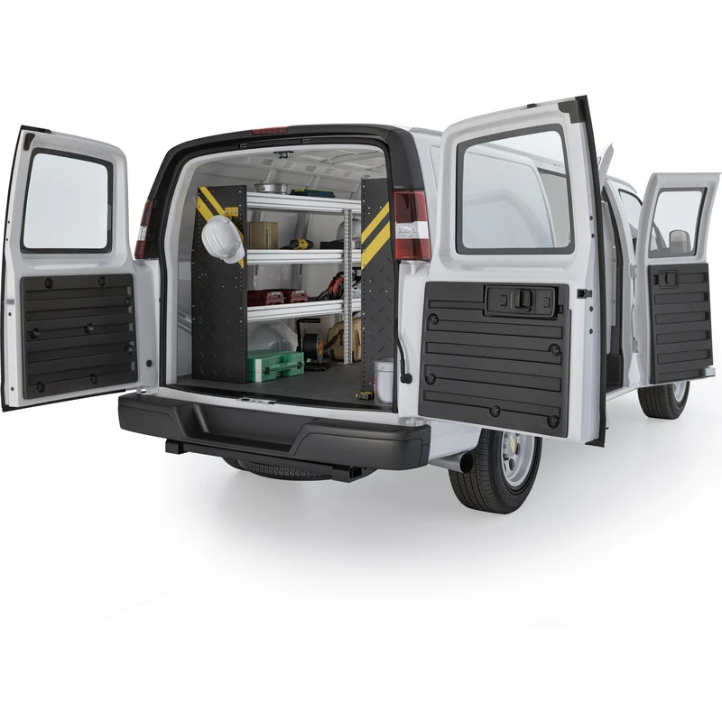Ranger Design Contractor Van Shelving Package for Chevrolet Express 135" Wheelbase Model GSR-10 - Image 3