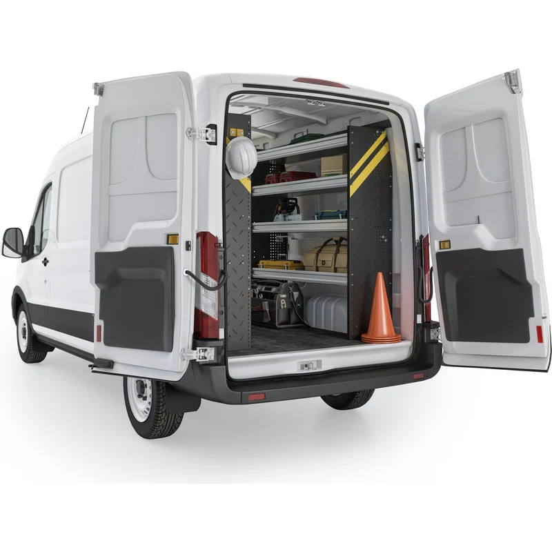 Ranger Design Contractor Van Shelving Package for Ford Transit Mid Roof 148" Wheelbase Model FTM-10 - Image 4