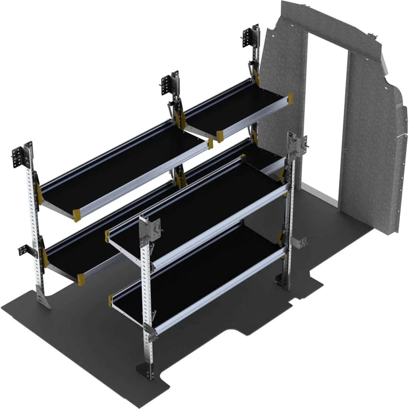 Ranger Design Delivery Van Shelving Package for Ford Transit High Roof 148" & 148" Extended Wheelbase Model FTH-19