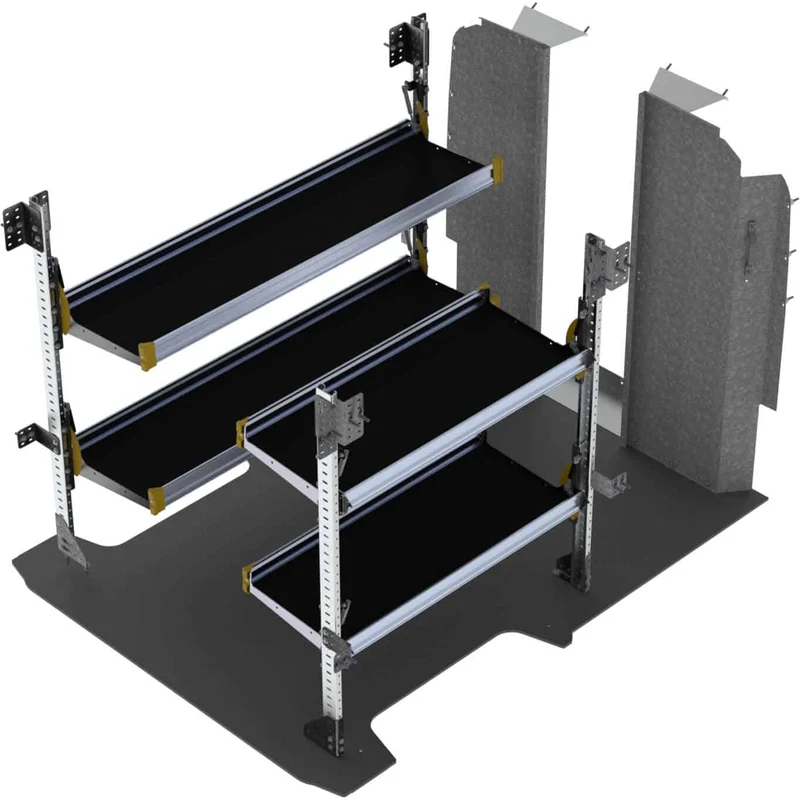Ranger Design Delivery Van Shelving Package for RAM ProMaster - 118" and 136" Wheelbase Model RPS-19
