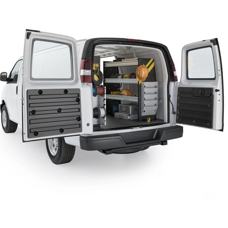 Ranger Design Electrician Van Shelving Package for Chevrolet Express 135" Wheelbase Model GSR-11 - Image 4