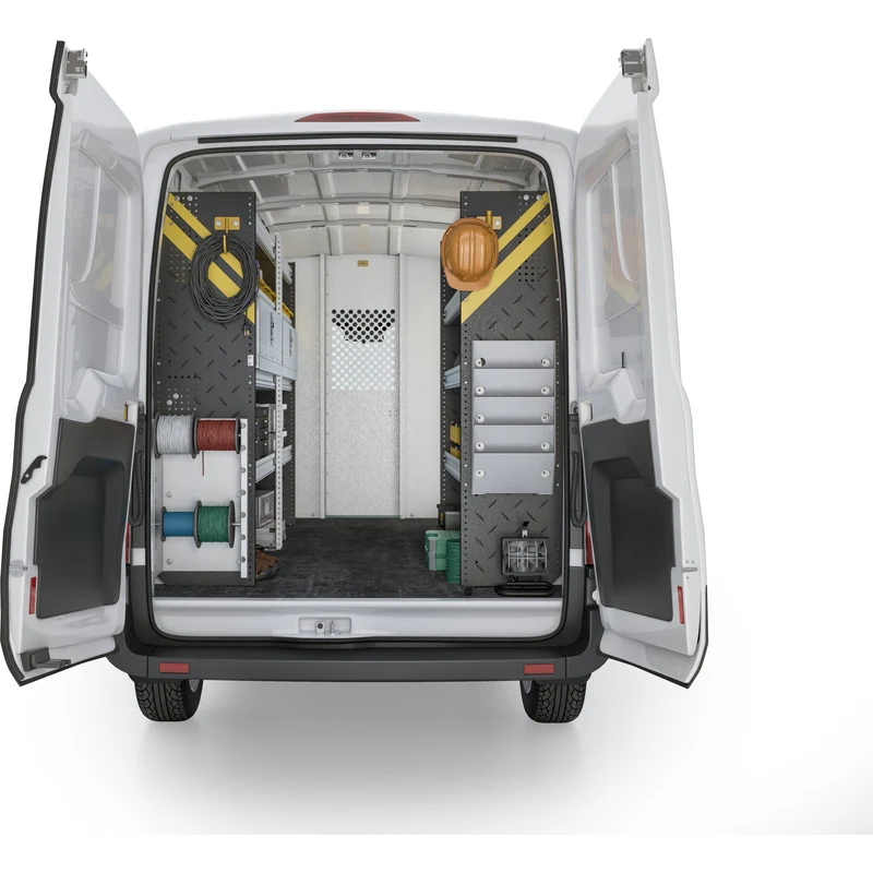 Ranger Design Electrician Van Shelving Package for Ford Transit Mid Roof 148" Wheelbase Model FTM-11 - Image 2